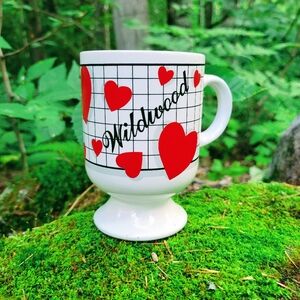 Vintage Coffee Mug Love Heart